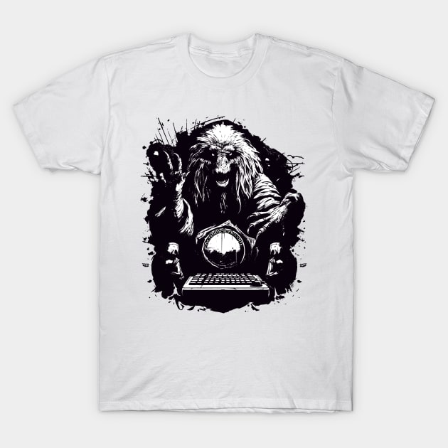 Spellcasting Scribblejerk T-Shirt by scribblejerk